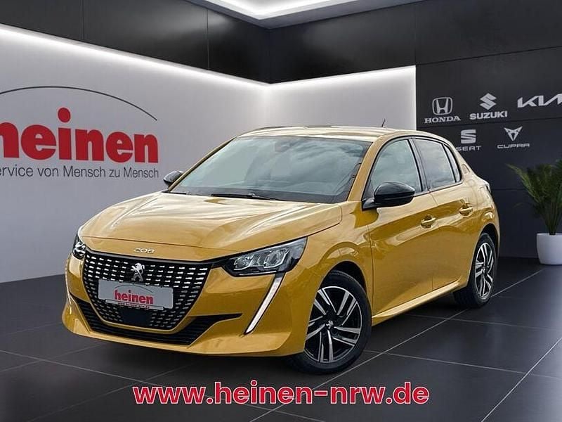 Gelb Gebraucht 2023 Peugeot 208 Allure Kleinwagen | 13.909 € (Guter Preis) - Bild 1/4