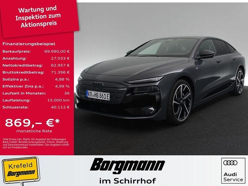 Grau / magnetgrau Gebraucht 2025 Audi e-tron Sportback Performance SUV | 89.990 € - Bild 1/4