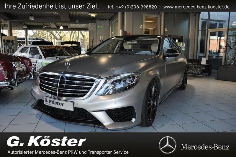 Grau Gebraucht 2017 Mercedes S63 AMG AMG Limousine | 79.800 € - Bild 1/4
