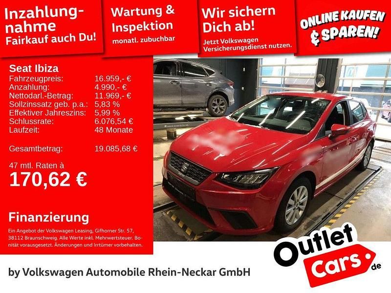 Gebraucht Seat Ibiza Style 110 PS (80 kW) 2023 Reinrot Kleinwagen