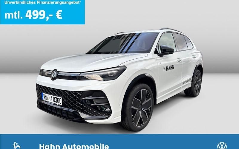 Pure white uni Gebraucht 2025 VW Tiguan R-line SUV | 54.190 € (Teuer) - Bild 1/4