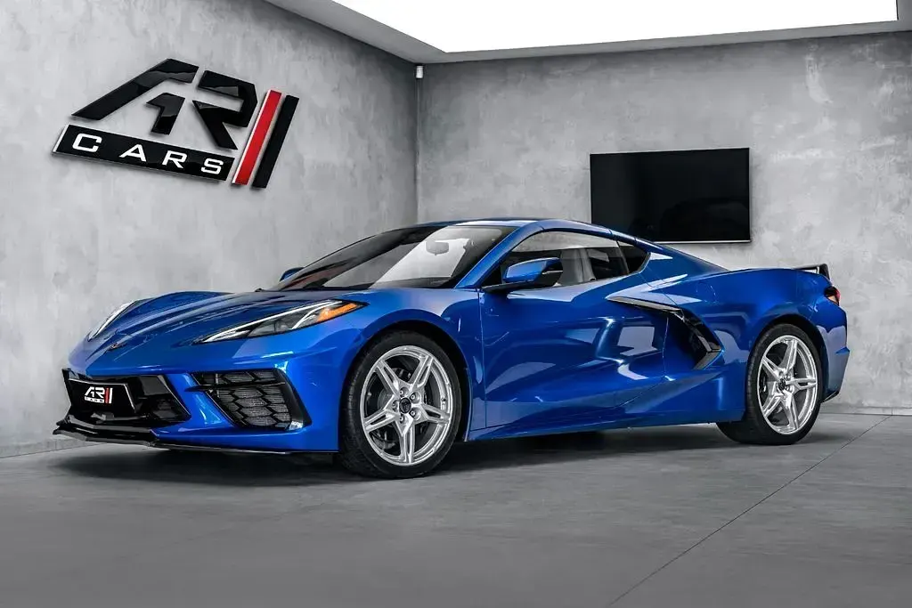 Gebraucht Corvette Stingray 496 PS (364 kW) 2022 Blau Cabrio