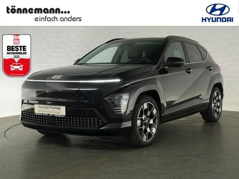 Abyss black Gebraucht 2024 Hyundai Kona Prime SUV | 34.524 € (Guter Preis) - Bild 1/3