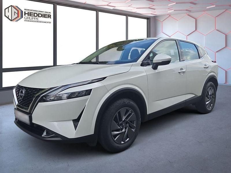 Pearl white (p) Gebraucht 2022 Nissan Qashqai Acenta SUV | 25.490 € (Etwas zu teuer) - Bild 1/4