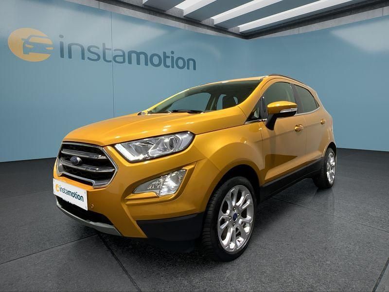 Gelb Gebraucht 2021 Ford Ecosport Titanium SUV | 16.349 € (Fairer Preis) - Bild 1/4