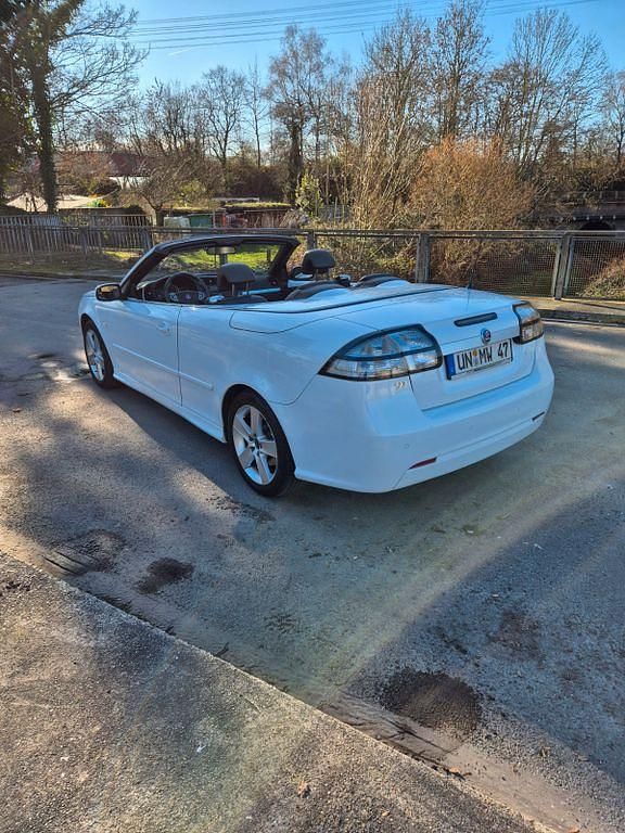 Gebraucht Saab 9-3 Cabriolet Vector 150 PS (110 kW) 2009 Weiß Cabrio
