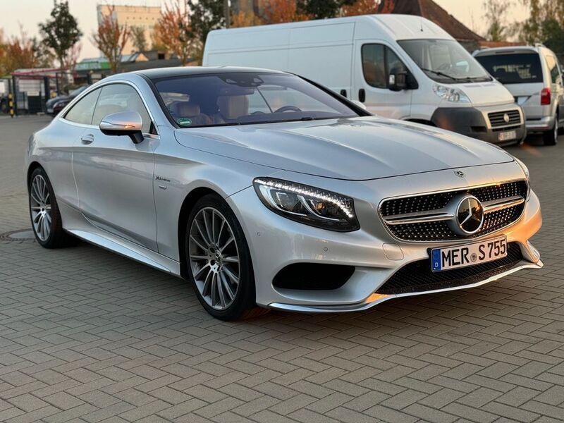 Silber Gebraucht 2015 Mercedes S500 AMG line Limousine | 52.900 € (Teuer) - Bild 1/4
