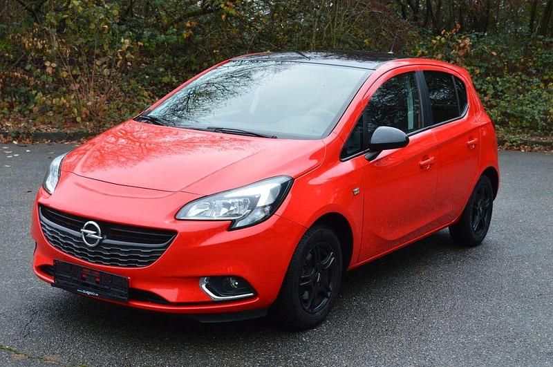 Rot Gebraucht 2016 Opel Corsa Selection Limousine | 6.490 € (Guter Preis) - Bild 1/4