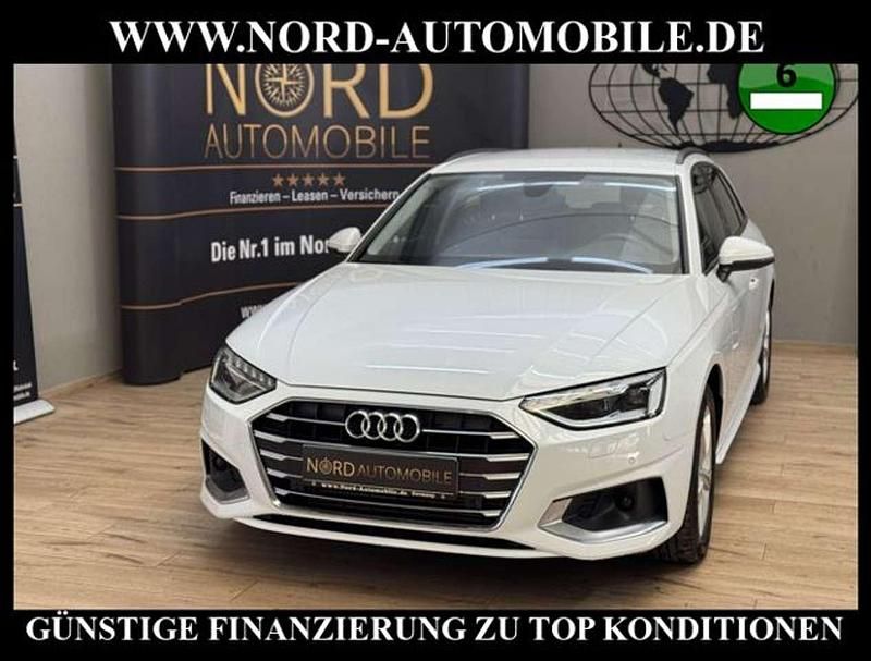 Gletscherweiß metallic Gebraucht 2020 Audi A4 Advanced Plus Kombi | 21.490 € (Fairer Preis) - Bild 1/3