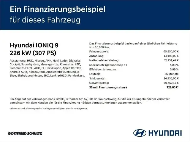 Gebraucht Hyundai Ioniq 9 Techniq 225 kW (307 PS) 2026 Grau SUV