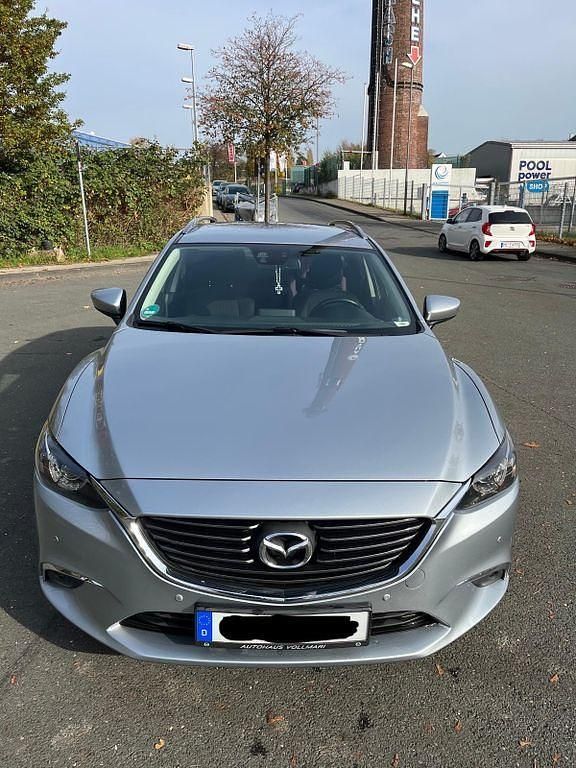 Silber Gebraucht 2015 Mazda 6 Exclusive-Line Kombi | 7.000 € (Guter Preis) - Bild 1/4