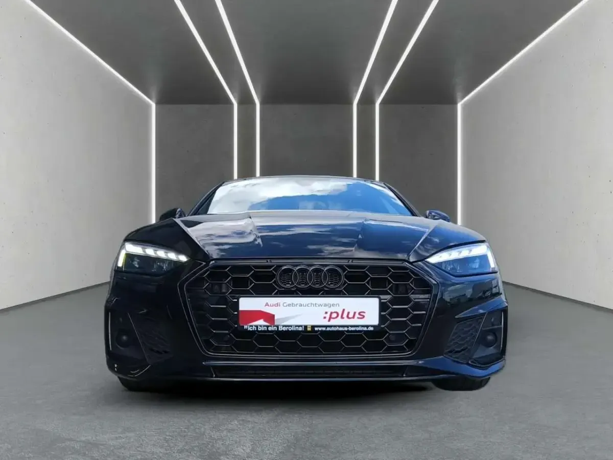 Occasion Audi A5 S-Line 204 ch (150 kW) 2022 Noir Coupé