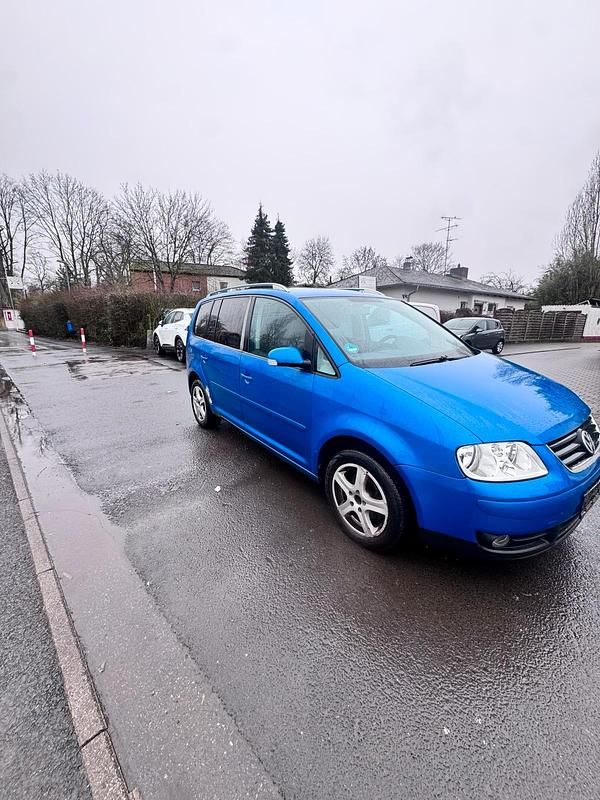 Occasion VW Touran 105 ch (77 kW) 2005 Bleue Monospace