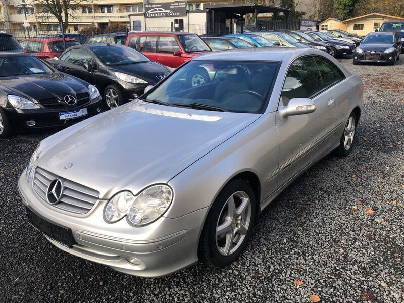 Brillantsilber metalliclack Gebraucht 2003 Mercedes CLK200 Coupé | 3.700 € (Guter Preis) - Bild 1/4