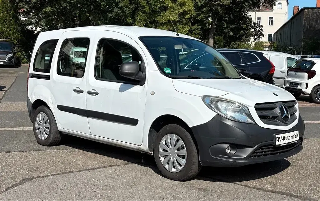 Gebraucht Mercedes Citan 112 114 PS (83 kW) 2014 Weiß Van / Kleinbus