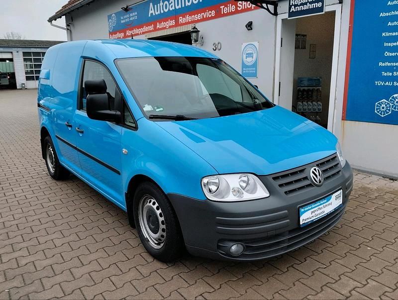 Second-hand VW Caddy 109 CP (80 kW) 2007 Albastru Monovolum