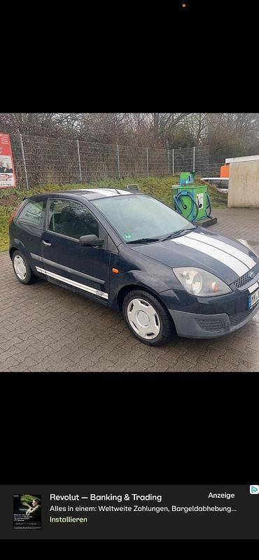 Gebraucht Ford Fiesta 60 PS (44 kW) 2006 Schwarz Kleinwagen