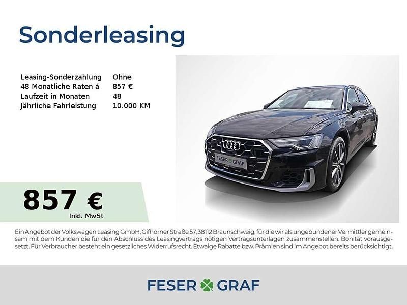 Mythosschwarz metallic Neu 2025 Audi S6 Ambiente Kombi | 86.158 € (Guter Preis) - Bild 1/1