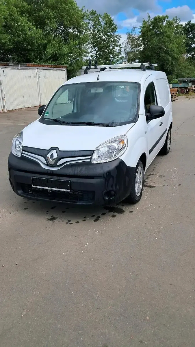 Gebraucht Renault Kangoo 90 PS (66 kW) 2015 Weiß Van / Kleinbus