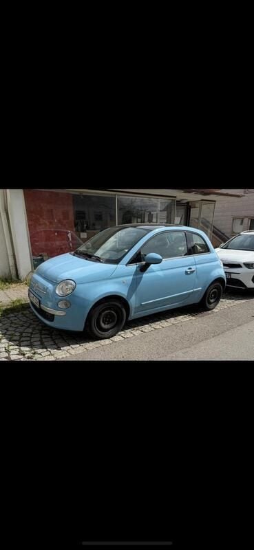 Blau Gebraucht 2014 Fiat 500 Kleinwagen | 3.999 € (Superpreis) - Bild 1/4