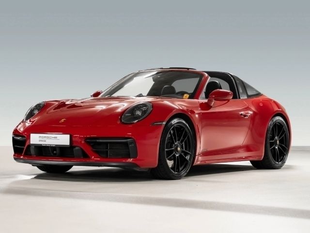 Karminrot Gebraucht 2023 Porsche 911 Targa 4 Cabrio | 168.900 € (Superpreis) - Bild 1/4