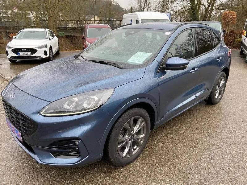 Chromablau metallic Gebraucht 2023 Ford Kuga ST-Line X SUV | 26.750 € (Etwas zu teuer) - Bild 1/4