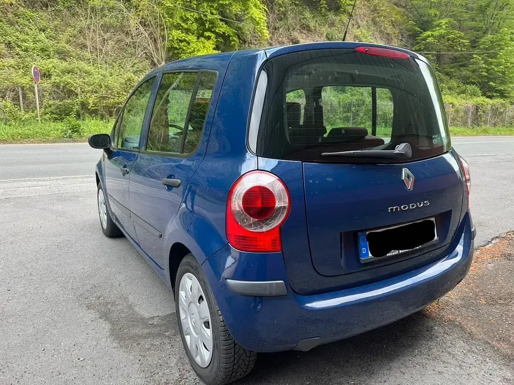 Gebraucht Renault Modus Initiale 111 PS (81 kW) 2007 Blau Van / Kleinbus