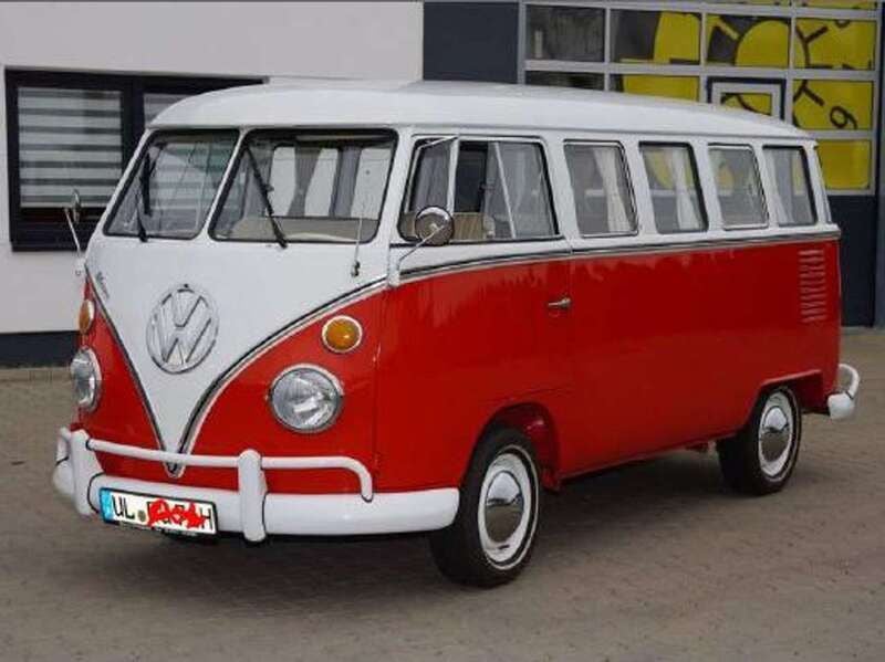 Rot Gebraucht 1967 VW T1 Van | 58.900 € - Bild 1/4