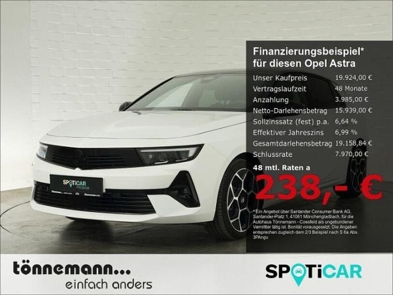 Arktis weiß Gebraucht 2023 Opel Astra Limousine | 19.924 € (Guter Preis) - Bild 1/4