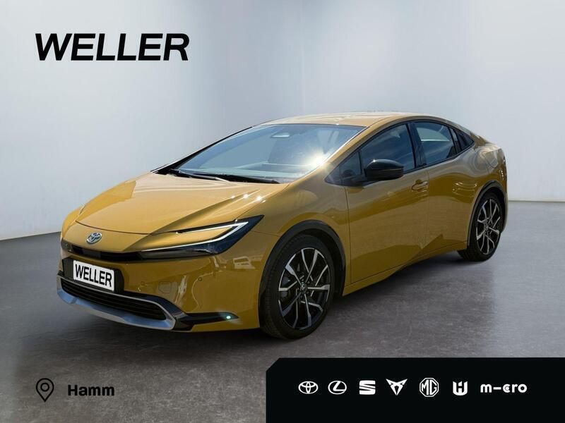 Gelb Gebraucht 2023 Toyota Prius Plug-in Hybrid Executive Kleinwagen | 33.480 € - Bild 1/3