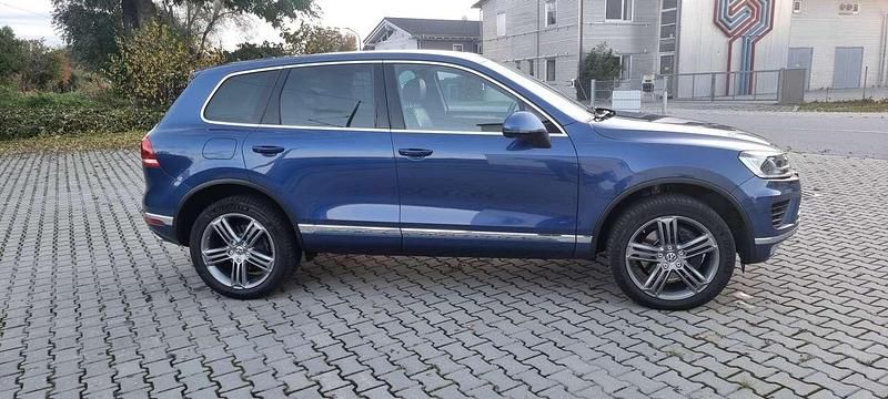 Gebraucht VW Touareg 340 PS (250 kW) 2014 Reef blue metallic SUV