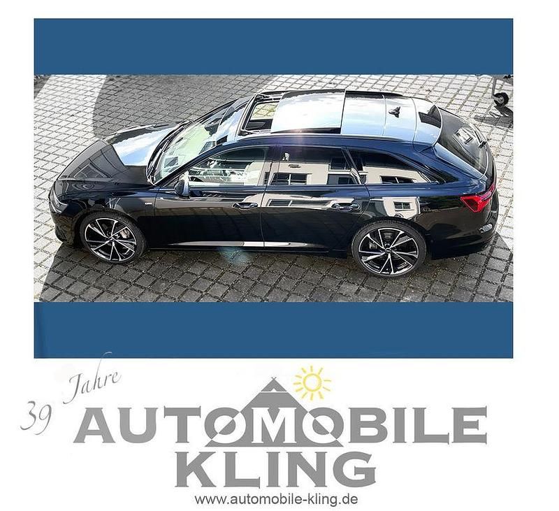 Schwarz Gebraucht 2023 Audi A6 S-Line Kombi | 49.900 € (Teuer) - Bild 1/4