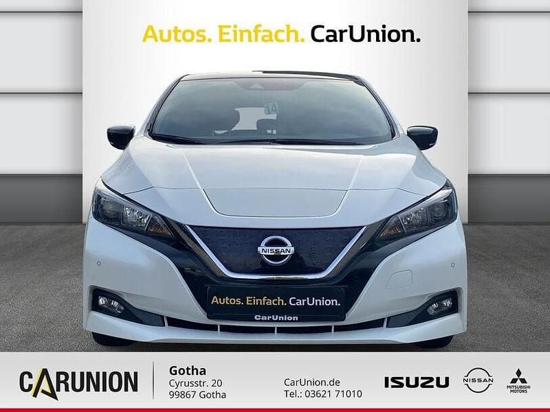 Gebraucht Nissan Leaf N-Connecta 110 kW (150 PS) 2019 Weiß Kleinwagen