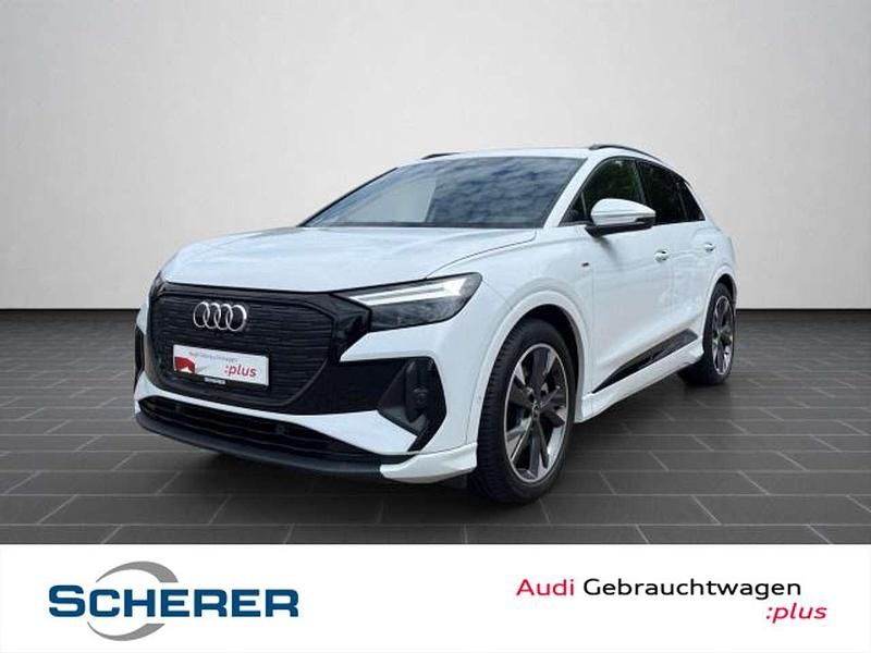Gletscherweiß metallic Gebraucht 2022 Audi e-tron S-Line SUV | 28.900 € (Guter Preis) - Bild 1/4