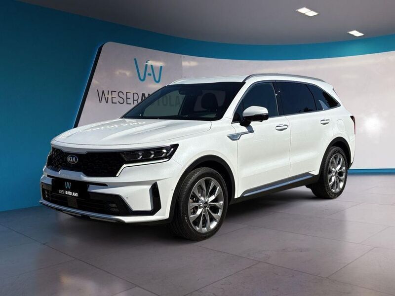 (swp) snow white pearl Gebraucht 2021 Kia Sorento Platinum SUV | 38.500 € (Fairer Preis) - Bild 1/4