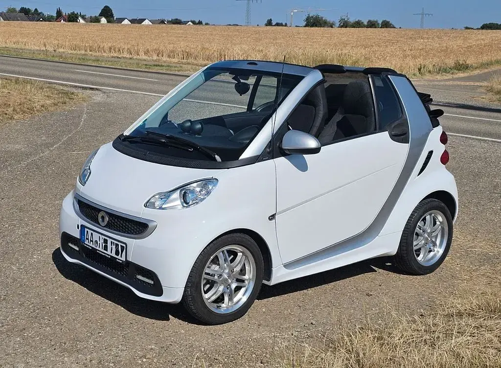 Gebraucht Smart ForTwo Cabrio Brabus 71 PS (52 kW) 2013 Weiß Cabrio