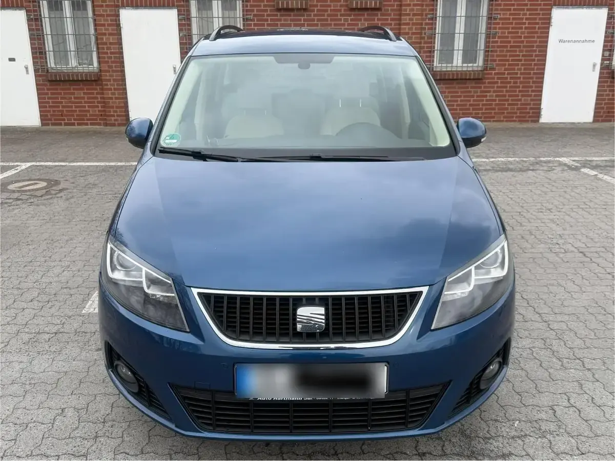 Gebraucht Seat Alhambra 140 PS (102 kW) 2015 Blau Van / Kleinbus