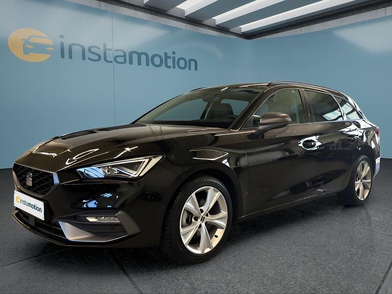 Schwarz Gebraucht 2024 Seat Leon FR Kombi | 25.999 € (Fairer Preis) - Bild 1/4