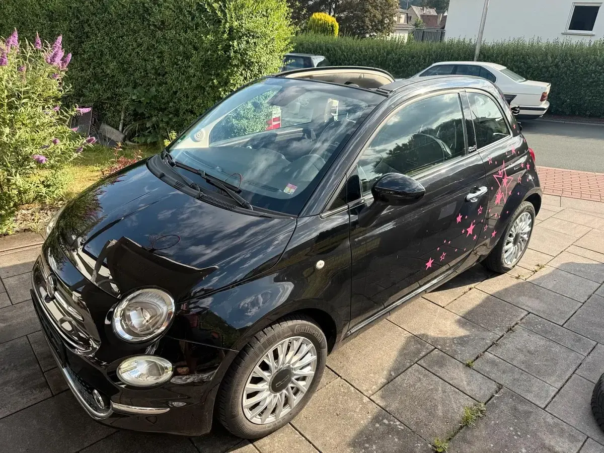 Gebraucht Fiat 500C 86 PS (63 kW) 2018 Schwarz Cabrio
