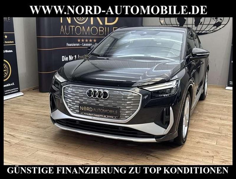 Schwarz Gebraucht 2022 Audi Q4 Sportback e-tron S-Line SUV | 26.890 € (Guter Preis) - Bild 1/3