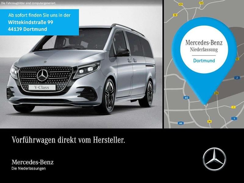 Hightechsilber Gebraucht 2024 Mercedes V300 Exclusive Van / Kleinbus | 95.979 € - Bild 1/4