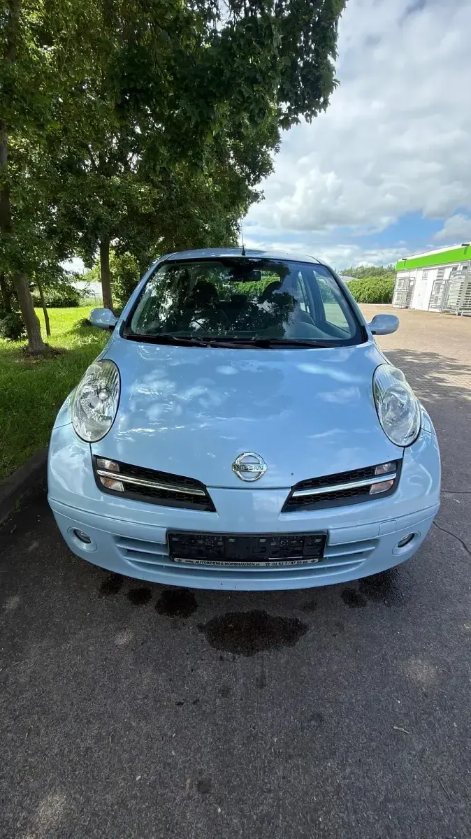 Gebraucht Nissan Micra 65 PS (47 kW) 2005 Blau Kleinwagen