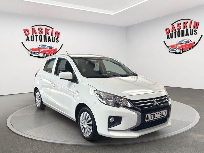 Weiß Gebraucht 2021 Mitsubishi Space Star Basis Limousine | 7.950 € (Guter Preis) - Bild 1/4