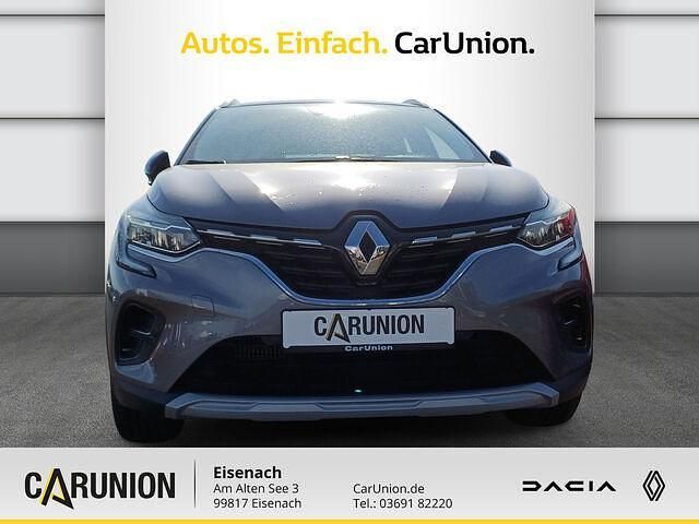 Gebraucht Renault Captur Intens 140 PS (102 kW) 2021 Zweifarbig: stahlgr (grau) SUV