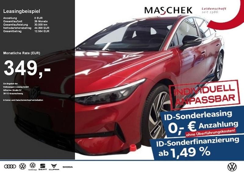 Rot Gebraucht 2025 VW ID.7 Pro Limousine | 44.440 € (Guter Preis) - Bild 1/4