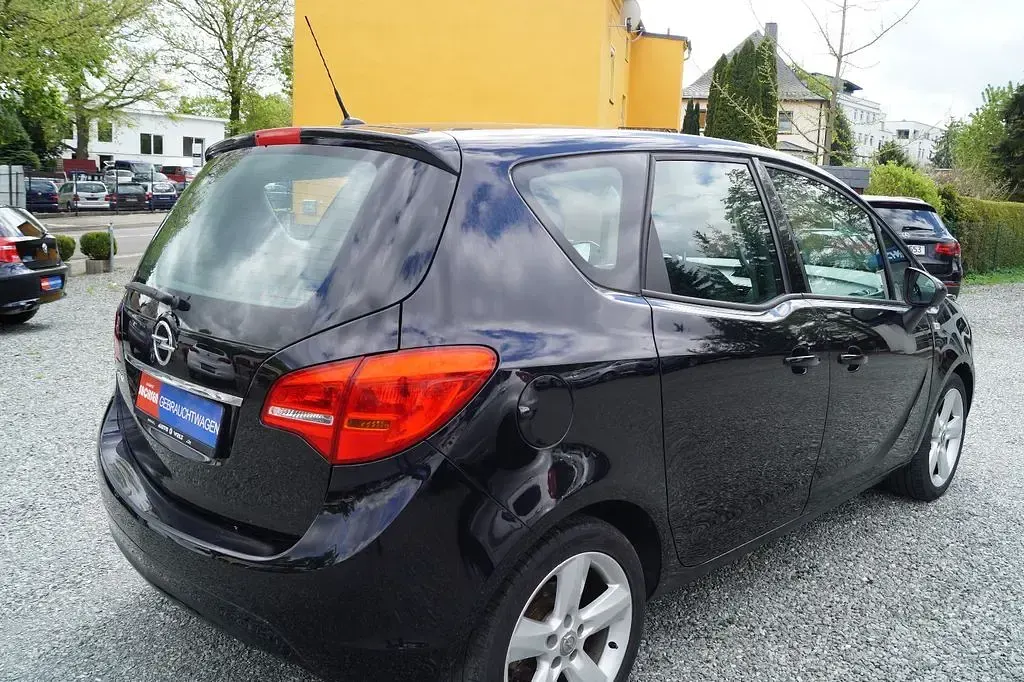 Gebraucht Opel Meriva Edition 101 PS (74 kW) 2010 Schwarz Van / Kleinbus