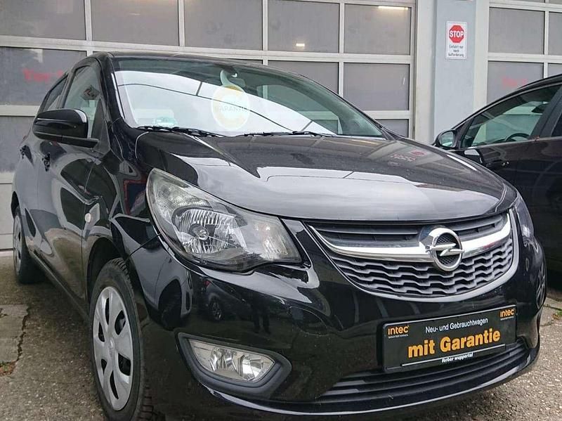 Onyx schwarz Gebraucht 2017 Opel Karl Active Kleinwagen | 7.650 € (Fairer Preis) - Bild 1/4