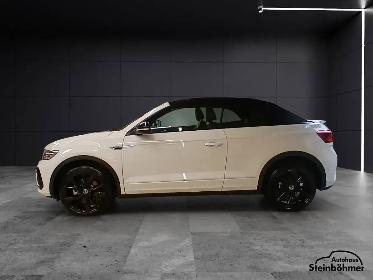 Neu VW T-Roc Cabriolet R-line 150 PS (110 kW) 2026 Pure white Cabrio