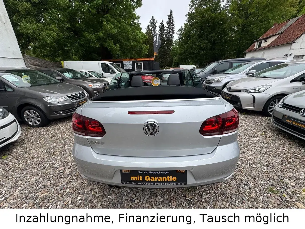 Gebraucht VW Golf Cabriolet Basis 160 PS (117 kW) 2011 Silber Cabrio