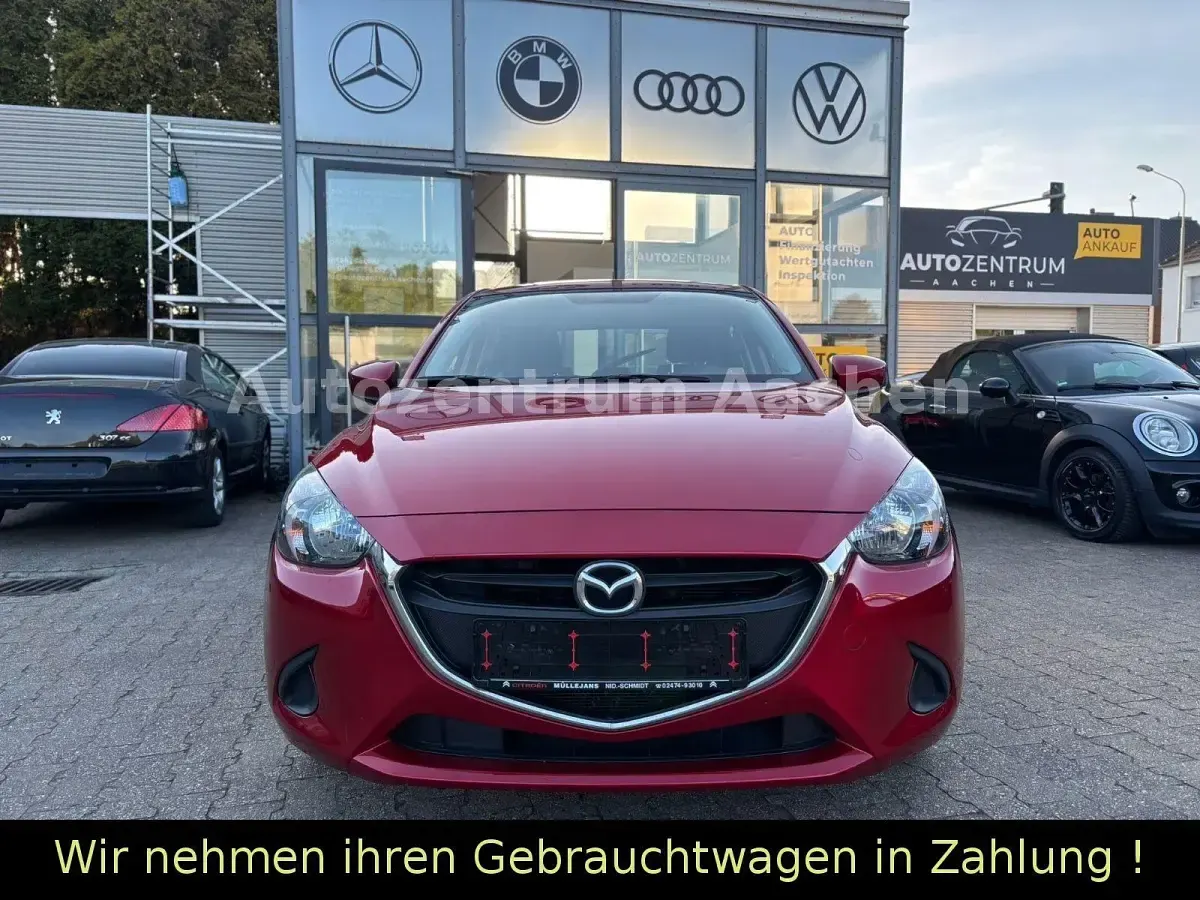 Brugt Mazda 2 Prime-Line 75 HK (55 kW) 2015 Rød Hatchback